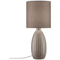 PR Home Tischlampe Uno, braun / rost, für Wohn- / Esszimmer, Keramik, Modern, Tischlampe