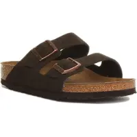 Birkenstock Arizona BS Doppel Riemen Leder Sandale Mokka – 3,5 UK - 36 EU - 5/5,5F US / Mokka