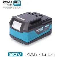 Koma Tools 20v 4a Batterie