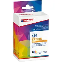 Edding Tintenpatrone EDD-420 ersetzt Epson T18XL Multipack 4