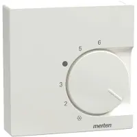 Merten Zentralplatte für Raumtemperaturregler-Einsatz, besonders