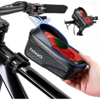 Sonstiges Fahrradtasche Rahmen wasserdicht mit 0,25mm Touchscreen, Schwarz
