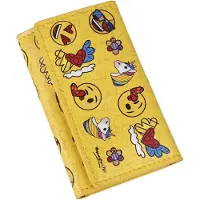 Goebel Schlüsselmäppchen emoji by Britto - Summer Feeling, Mappe, Kunstleder, Gelb, 66460451