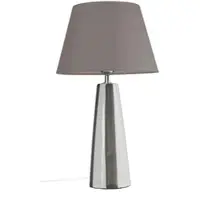 PR Home Tischlampe Leya, braun / rost, für Wohn- / Esszimmer, Keramik, Modern, Tischlampe
