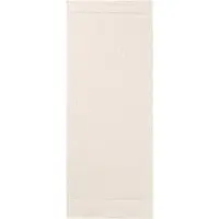 BETTWARENSHOP Handtuch Serie Essential Saunatuch 80x200 cm | wollweiss - weiß