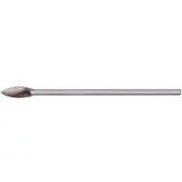 PFERD TOOLS Hartmetall Frässtift Flamme B Ø 12x30mm Schaft-Ø 6x150mm Z3P universal mittel kreuzverzahnt