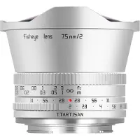 TTArtisan 7,5mm f2,0 Fisheye Sony E silber