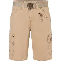 Kärkkäinen Herren Cargo Bermuda Shorts REGULAR RYKERTZ SHORT Mid Waist Regular Fit Regular Fit T2 40051.1202-25-02345 Incense Beige W 40