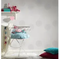 AS-Creation Vliestapete "Black and White" Motiv botanisch floral leicht strukturiert Moderne Tapete Floral Kreise Tapeten Wohnzimmer modern Flur Design