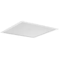 Brumberg LED-Panel Aggy 62x62cm DALI 3.000K mikroprismatisch Aggy, dimmbar, weiß / opal, für Arbeitszimmer / Büro, Aluminium