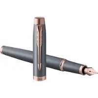 Parker IM Ardesia fountain pen, fine tip