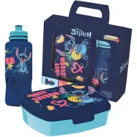 Stor Brotzeitdose mit Flasche Stitch Palms