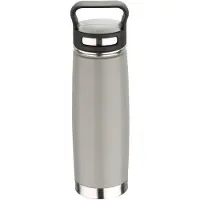 Bergner Thermos Flasche Edelstahl 0,5 l grau