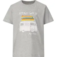 ZigZag Kid's Woodtown Melange S/S T-Shirt
