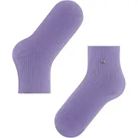 Burlington Kurzsocken "Lakeside Lace", Damen, Gr. 36-41, lila (lila (6925)), Obermaterial: 73% Baumwolle CO. 27% Polyamid PA., Socken Kurzsocken