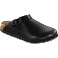 Birkenstock PHILADELPHIA SL Damen Herren Clog schwarz Leder, Weite:Schmal, Größe:41