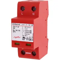 Dehn 941110 Anwendungsopt. Kombi-Ableiter DEHNshield Typ1+2 für einphasige TT-und TN-Systeme DSH TT 2P 255 DSHTT2P255