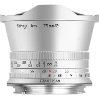 TTArtisan APS-C 7,5 mm F/2.0 Canon RF-Anschluss silber