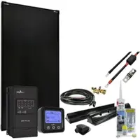 Offgridtec MobileBlack XL 180W - 360W Wohnmobil Solaranlage 30A MPPT DUO Laderegler PERC Solarmodul | 180W