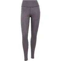 Adidas Trainingstights PERFORMANCE "ALL ME 7/8-LEGGINGS", Damen, Gr. M, N-Gr, grau (aurora coffee meliert, normal, gr.), Obermaterial: 81% Polyester, 19% Elasthan, 7/8-Länge, Hosen Trainingstights