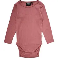 Hummel Body l/ä - Rib - hmlRene - Dusty Rose - - 56 - Body L/Ä