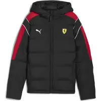Puma Ferrari Sportswear Kids Mt7 Ecolite Steppjacke Schwarz 11-12 Years Jungen,Mädchen Schwarz 11-12 Years