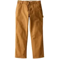 Carhartt Relaxed Straight Rugged Flex Duck Dungaree brown (211) W33 L34
