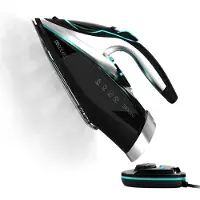 Cecotec IronHero 3100 Cordless, Dampfbügeleisen, 190 g/min, Schwarz, Weiß, 35 g/min, Tasten, Leiter, Drehregler, 3100 W