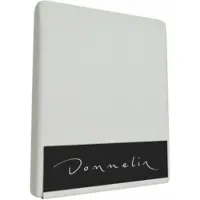 Dommelin Topper Spannbettlaken 10-14 cm Ecru (Satin 600TC)-120 x 200 cm