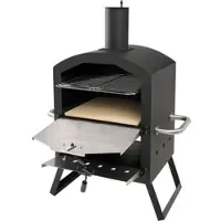 Momax Pizzaofen Coal Schwarz