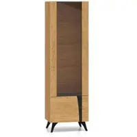 Petits-meubles VITRINE Soah Holz und Schwarz