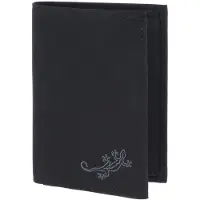 OXMOX Geldbörse New Cryptan RFID Protect Kombibörse Lizard 2.0 Print Grey Black schwarz