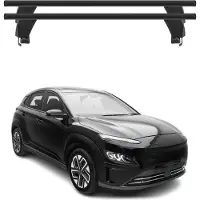 Menabo Dachträger Grundtäger für Hyundai Kona Electric 2018-2025 ABE Alu Schwarz