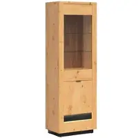 Petits-meubles VITRINE Glenn Holz und Schwarz