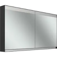Schneider FILO HCL Spiegelschrank, Unterputz, Lichtband oben, 1395x147x759mm, 2 Türen, 2 Steckdosen