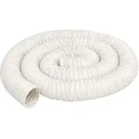 Master Warmluftschlauch 1250074, weiß, Ø 102 mm, 10 m Länge, aus Polyvinylchlorid