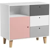 Petits-meubles KINDERKOMMODE Rosa