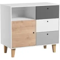 Petits-meubles KINDERKOMMODE Eiche