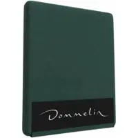 Dommelin Topper Spannbettlaken 5-9 cm Antikgrün (Perkal 200TC)-140 x 220 cm
