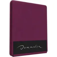 Dommelin Topper Spannbettlaken 5-9 cm Aubergine (Perkal 200TC)-210 x 220 cm