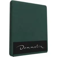 Dommelin Topper Spannbettlaken 5-9 cm Antikgrün (Satin 300TC)-120 x 200 cm