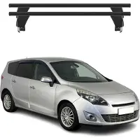Menabo Dachträger Grundtäger für Renault Grand Scenic 2009-2013 ABE Alu Schwarz