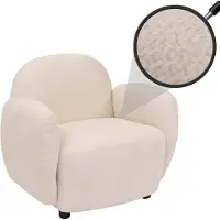 Mendler Sessel HWC-P33, Lounge-/Relax-/Cocktailsessel Polstersessel, Stoff/Textil Chenille (330 g/m2) Öko-Te