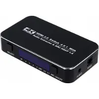 PAWONIK SWITCH HDMI 2.0 4x1 PRZEŁĄCZNIK UHD 4K HDCP HDR