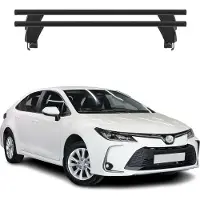 Menabo Dachträger Grundtäger für Toyota Corolla Limo 2019-2025 50kg Alu Schwarz