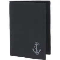 OXMOX Geldbörse New Cryptan RFID Protect Kombibörse Freedom Anchor Print Grey Black schwarz