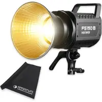 Neewer Dauerlicht FS150B Bi Color Videoleuchte mit Mikrofasertuch