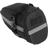 Gistuch Fahrrad-Satteltasche, Polyester-Fahrradsitztaschen darunter mit reflektierendem Streifen zum Radfahren