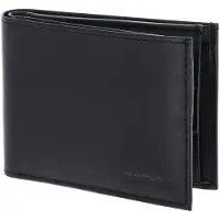 OXMOX Leder Geldbörse Leather RFID Protect Pocketbörse Pure 2.0 Embossed Black schwarz