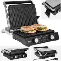 Uni-T Teesa Panini Grill 2000W mit 7 Grillpositionen